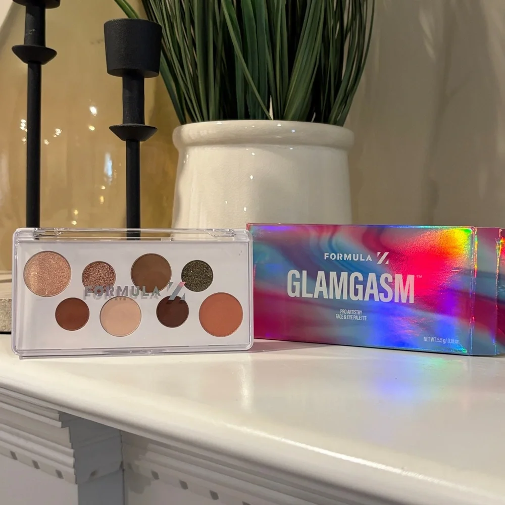Formula Z Glamgasm Pro Artistry Face & Eye Palette NEW!! makeup beauty eyeshadow